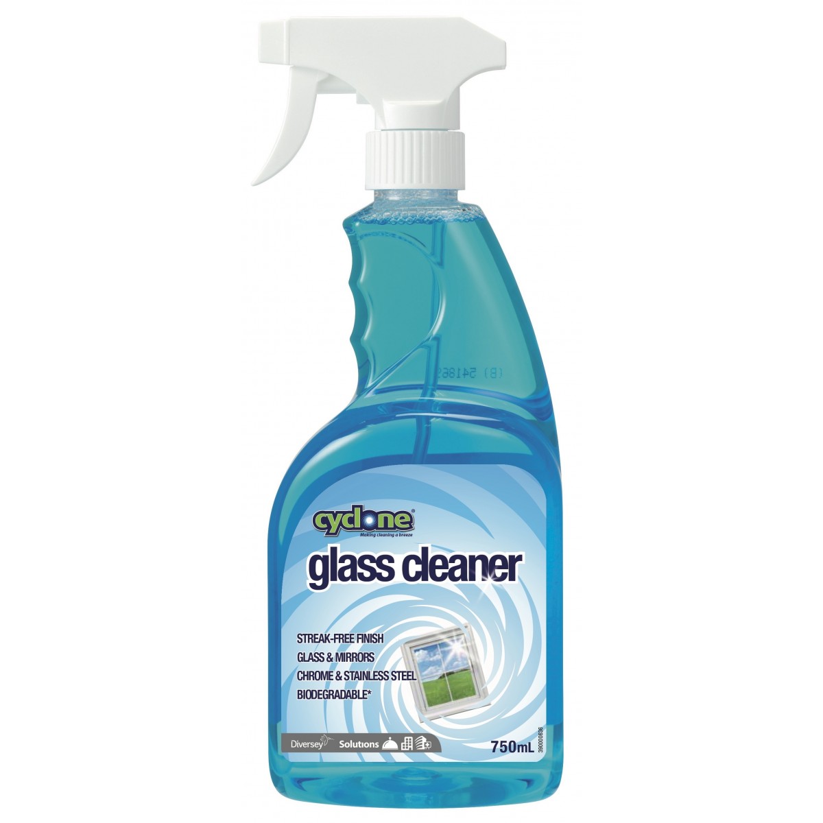 CYCLONE Glass Cleaner 9x750ML Hard surface cleaners Products