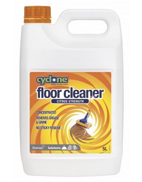 CYCLONE  Floor Cleaner Citrus Strength  2x5L