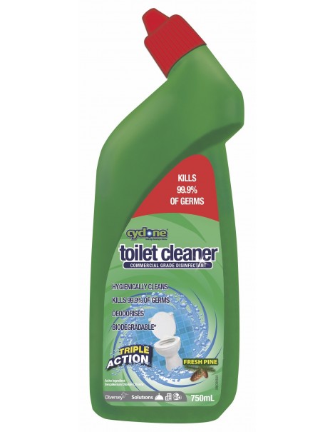 CYCLONE Toilet Cleaner Fresh Pine 9x750ML