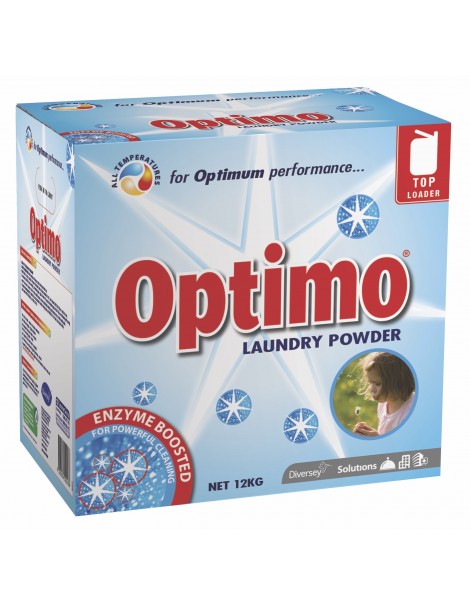OPTIMO™ TOP LOADER LAUNDRY POWDER BOX 12KG