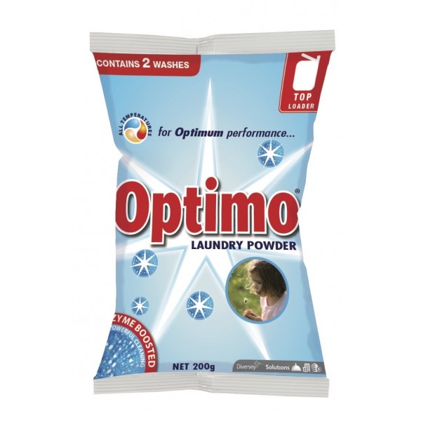 OPTIMO™ TOP LOADER LAUNDRY POWDER SACHET 60X200GM Products