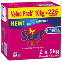 SURF 2IN1 TROPICAL TOP & FRONT 2X5KG