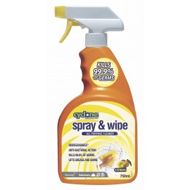 CYCLONE Spray & Wipe 9x750ML