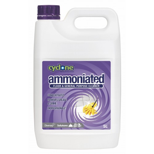 CYCLONE Ammoniated Floor & General Purpose Cleaner 2x5L