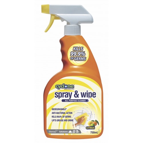 CYCLONE Spray & Wipe 9x750ML